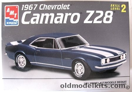 AMT 1/25 1967 Chevrolet Camaro Z28 (Z/28 Z-28), 6638 plastic model kit